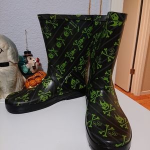 Paul Frank Danger Scurvy Pirate Crossbones Boots